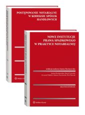 Biblioteka notariusza - Nowe instytucje prawa spadkowego + Postępowanie notarialne w KSH - Pakiet Biblioteka notariusza - Nowe instytucje prawa spadkowego + Postępowanie notarialne w KSH - Pakiet